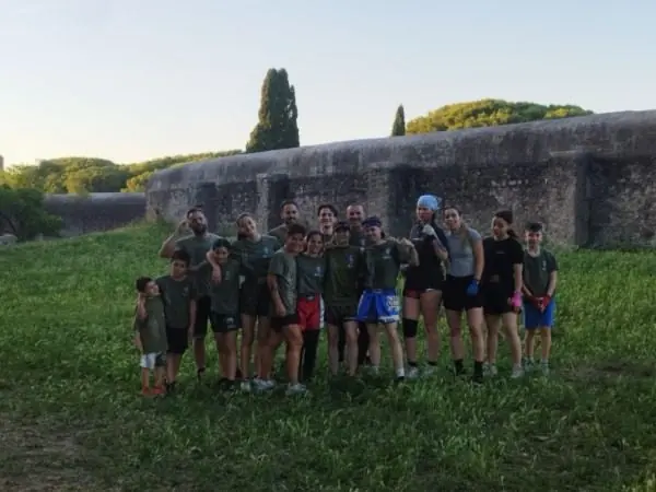 Team Last Round MedusA Gym allenamento outdoor Roma